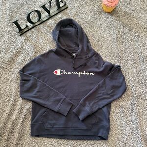 Champion Navy Hoodie